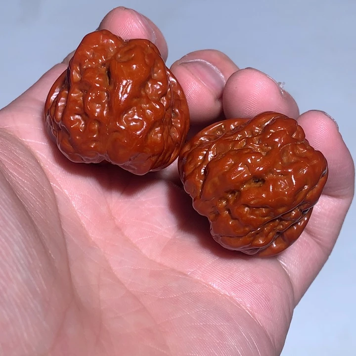 文玩核桃把件蛤蟆头34.1