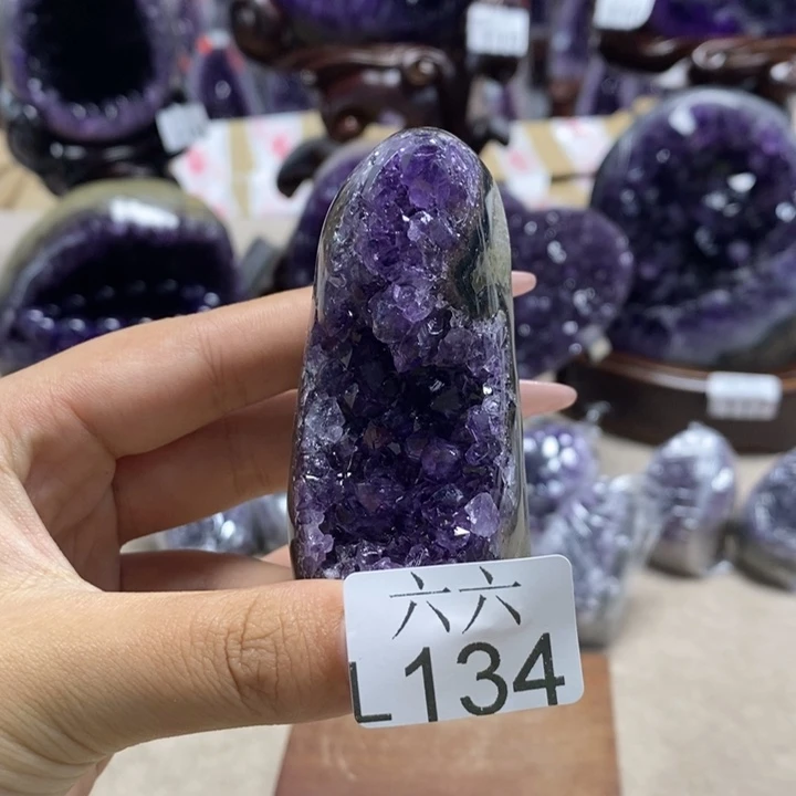 未镶嵌紫晶大型摆件（非配饰）摆件