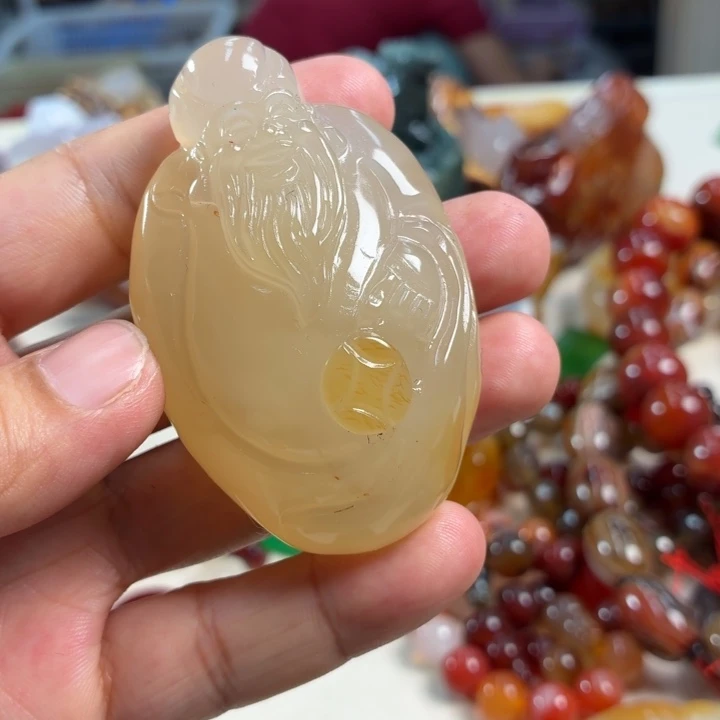 玛瑙/玉髓未镶嵌吊坠(不含链)