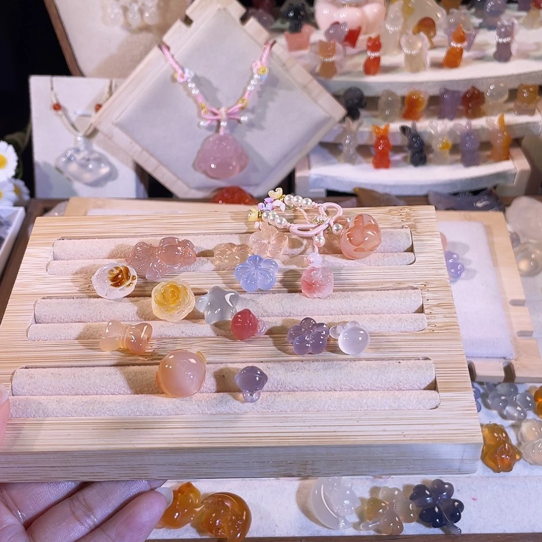 玛瑙/玉髓未镶嵌颈饰