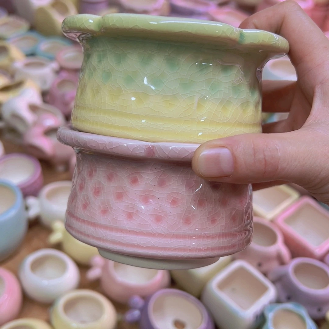 陶瓷花盆当场凑满12包邮