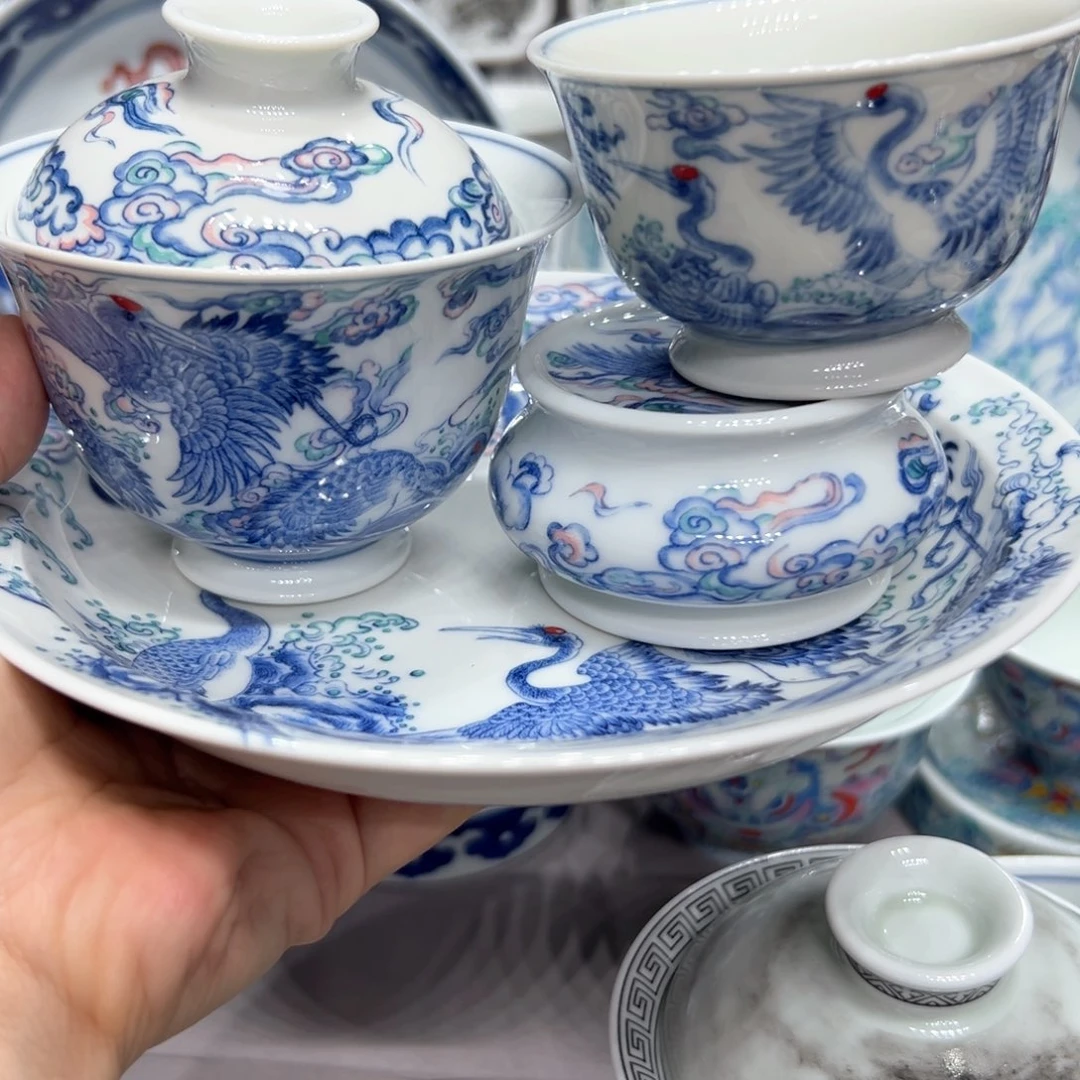 五***y摆件景德镇高端瓷器茶具