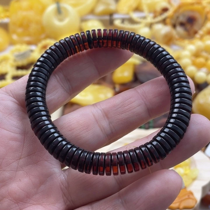 蜜蜡手串未镶嵌手串