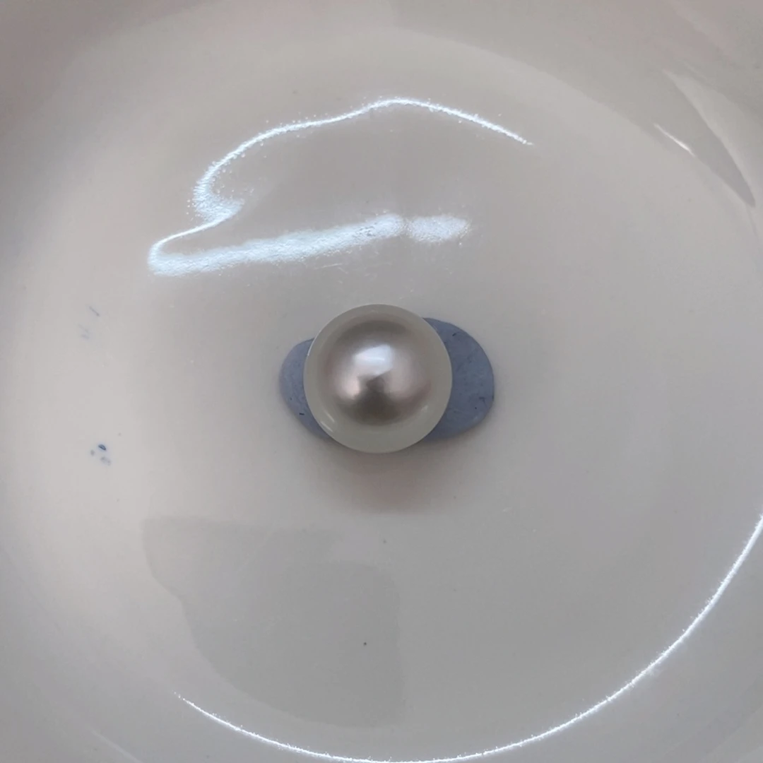 未镶嵌海水珍珠裸珠V*?澳白裸珠12.5可定制 潘瑶