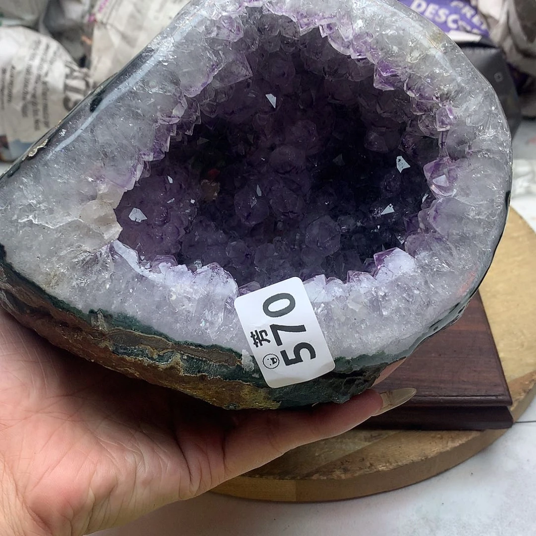 紫晶大型摆件（非配饰）未镶嵌