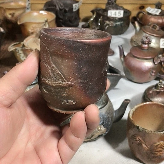 瓷片哦*?风景系列的杯子