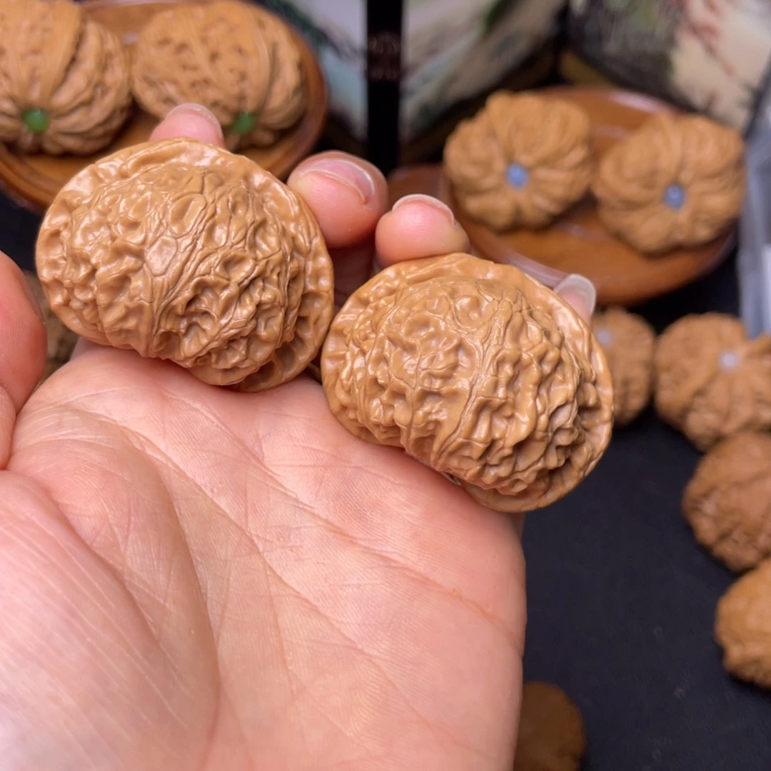 文玩核桃把件42全品宫灯