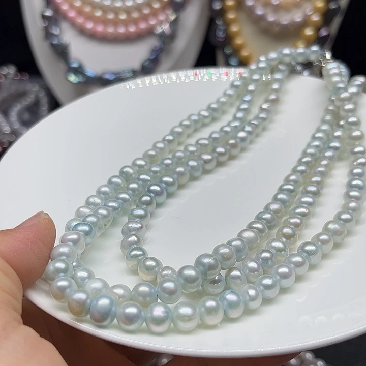 淡水珍珠未镶嵌颈饰