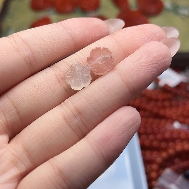 南红玛瑙合金手链24