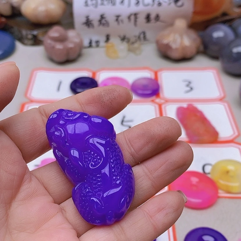 【闪购商品】未镶嵌玛瑙/玉髓珠宝半成品淡****形