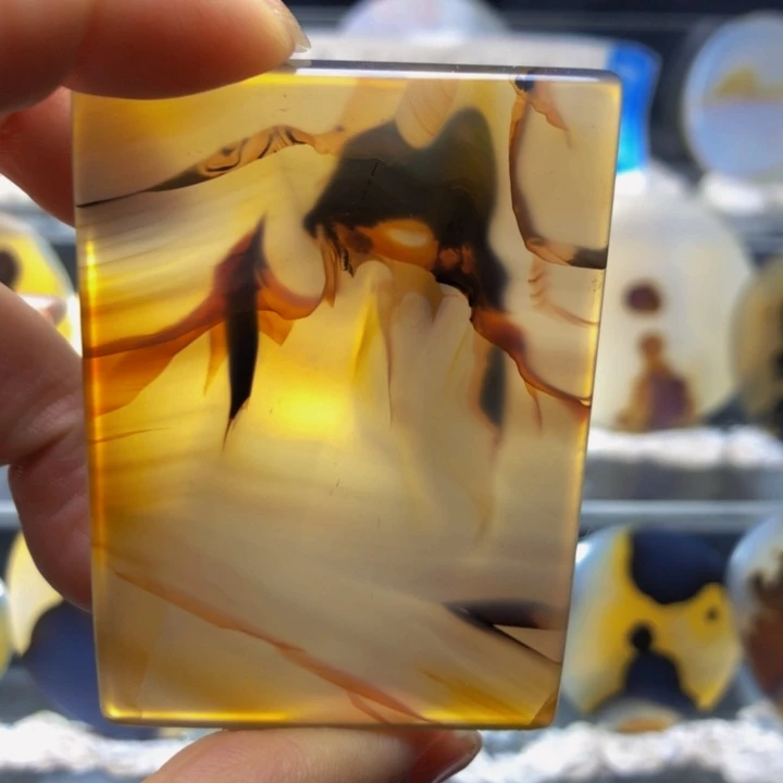 合金玛瑙/玉髓珠宝奇石142