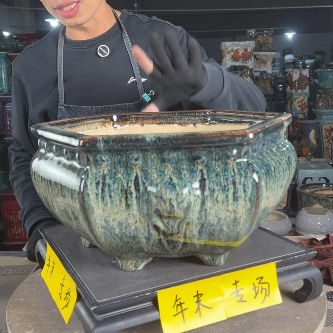 一风堂石湾花盆。