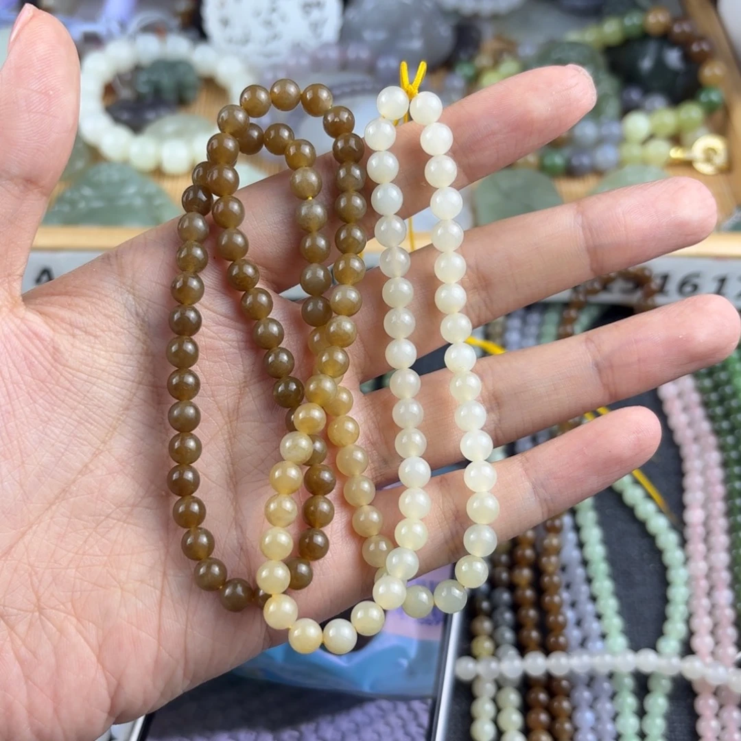 雄***下颈饰未镶嵌和田玉