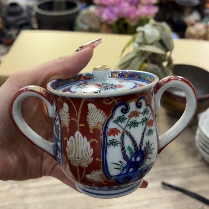 陶瓷古美术置物摆件