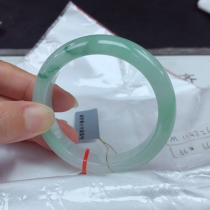 未镶嵌手镯翡翠56圈4826