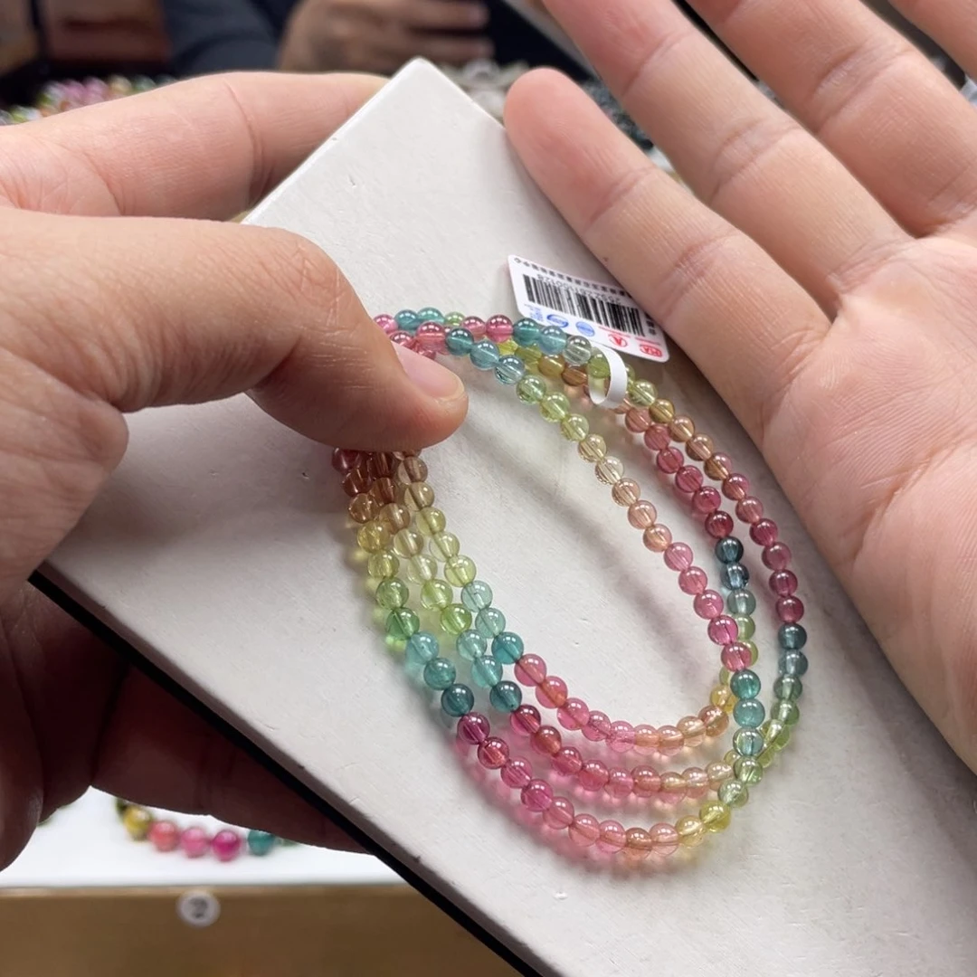 碧玺手串未镶嵌4mm.mmmmmmmm