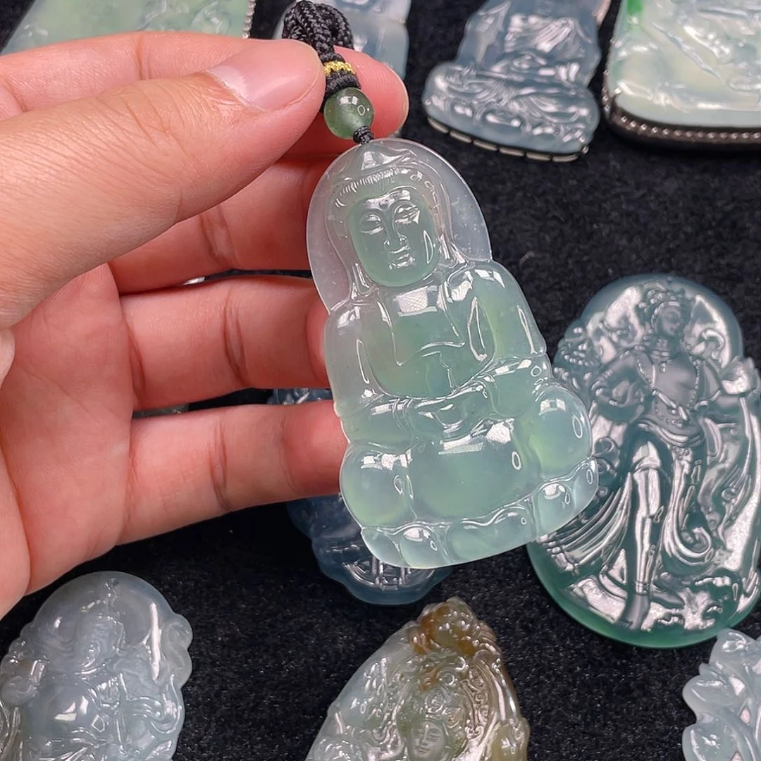 颈饰未镶嵌翡翠7，