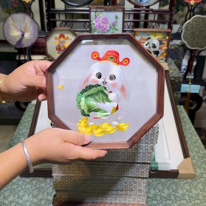 刺绣手工苏绣工艺制作技艺精湛