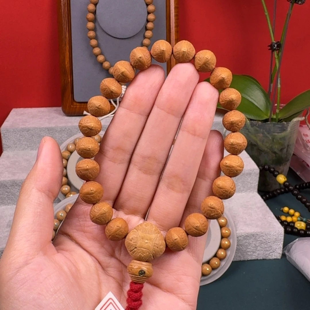 凤眼菩提手串青*11左右素串精品