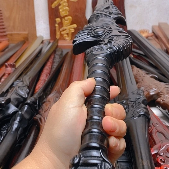 紫光檀木木一米龙雀