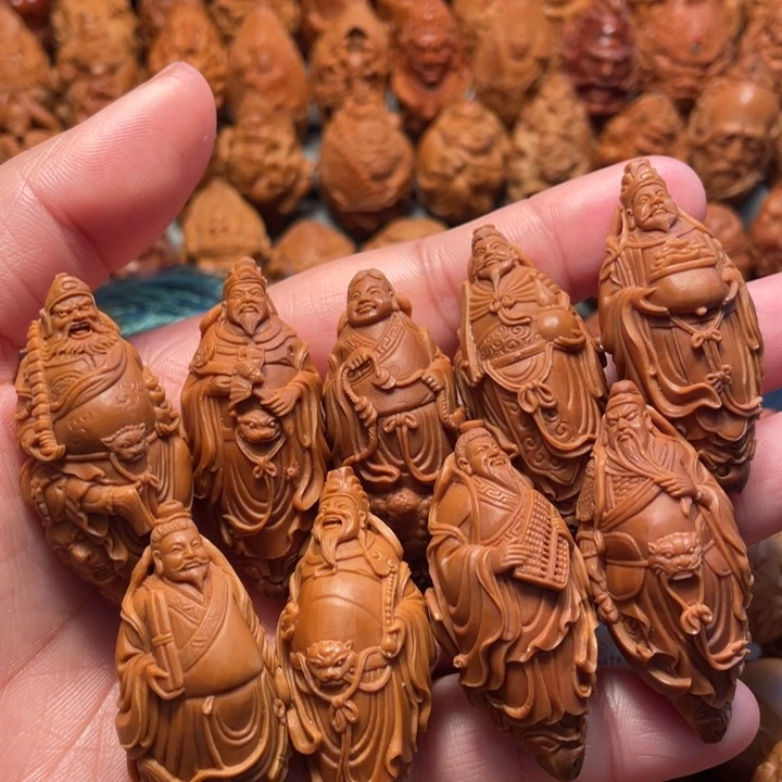 【闪购商品】橄榄核手串/手链九路财神