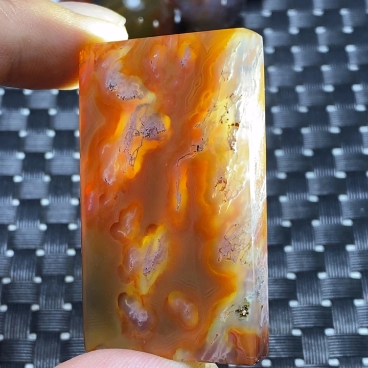 玛瑙/玉髓颈饰未镶嵌老**o