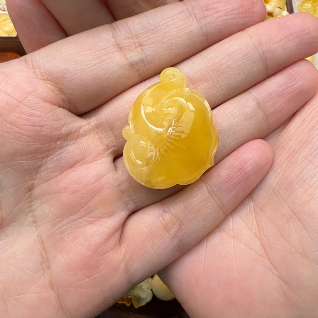 蜜蜡未镶嵌裸石蜜蜡
