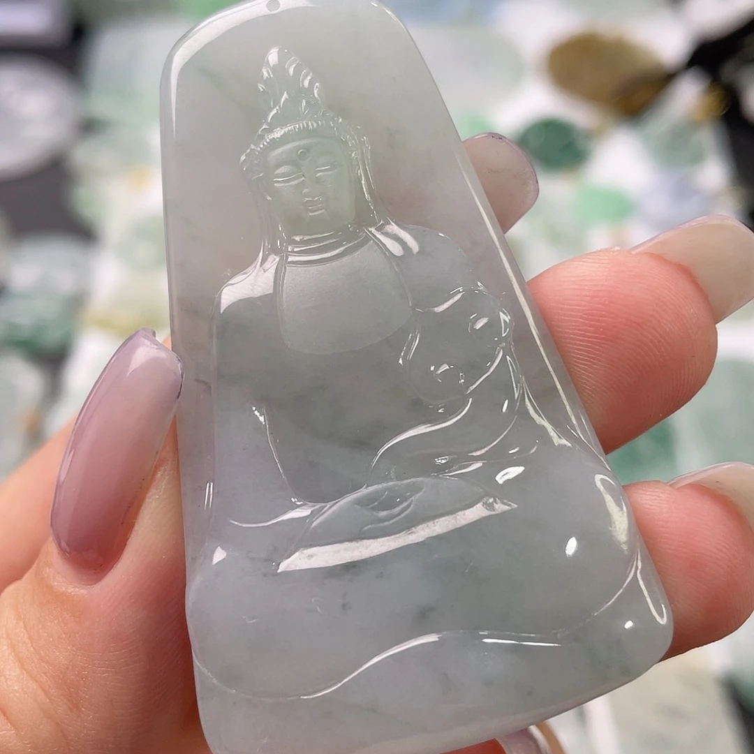 吊坠(不含链)未镶嵌翡翠1