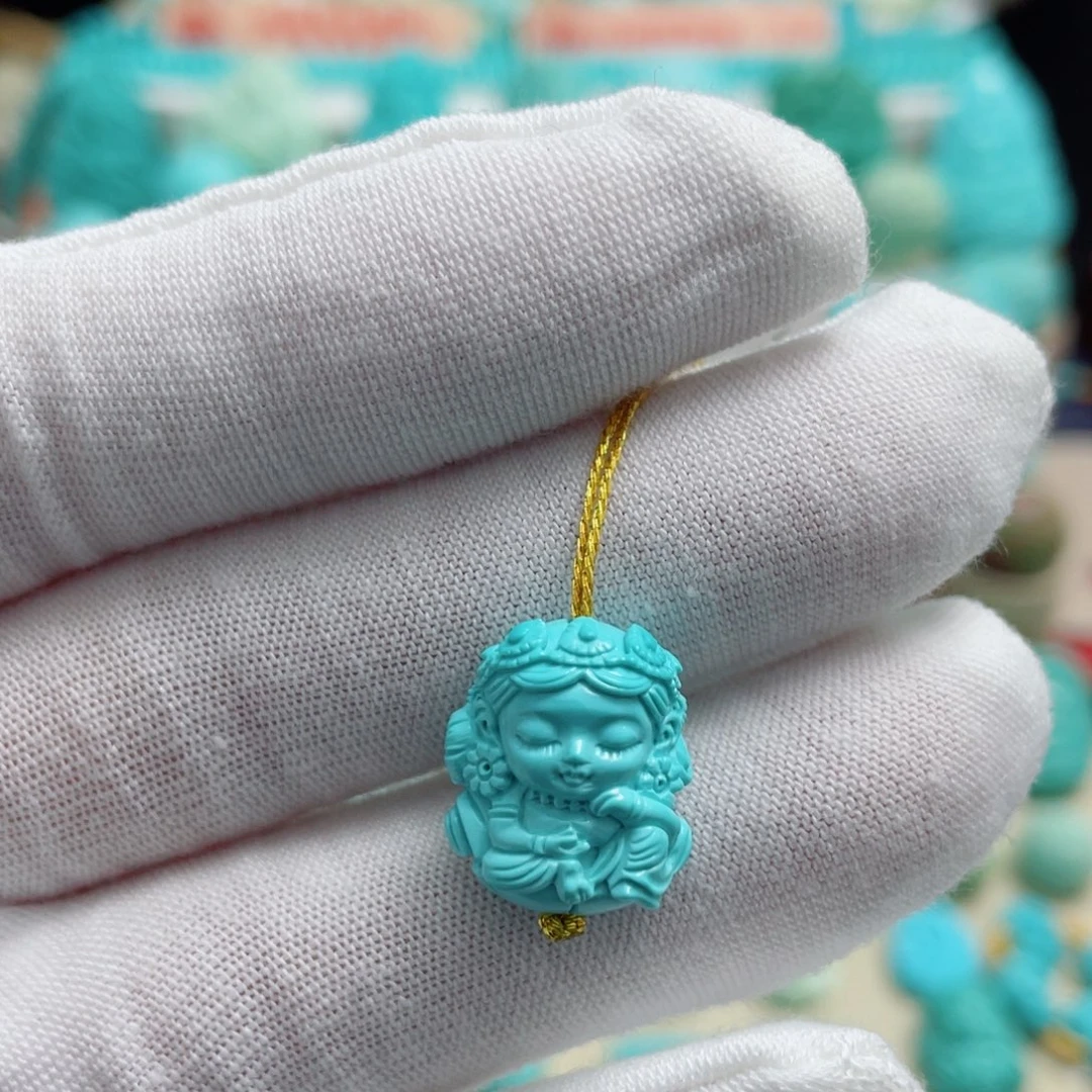 绿松石未镶嵌珠宝奇石