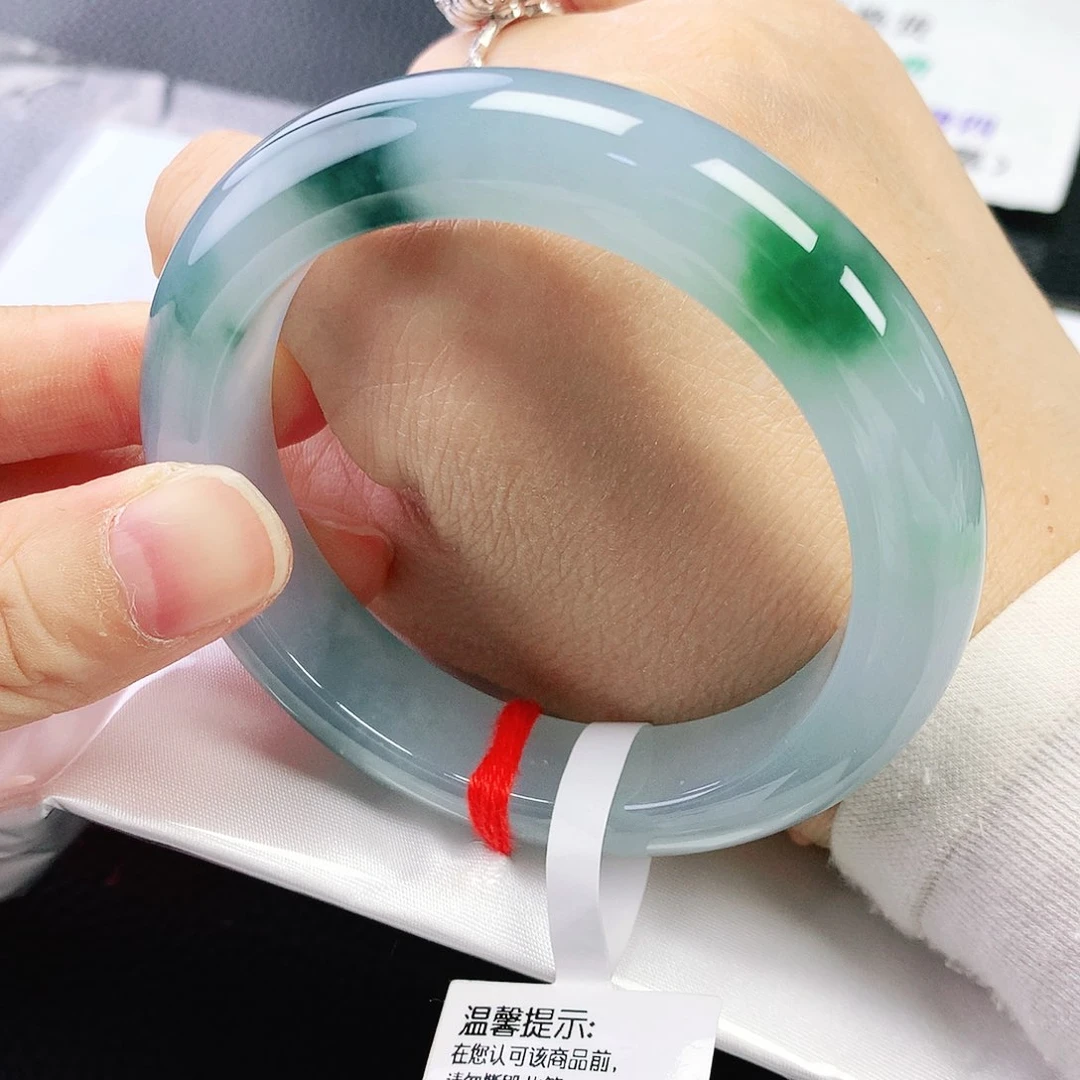 未镶嵌手镯翡翠55圈