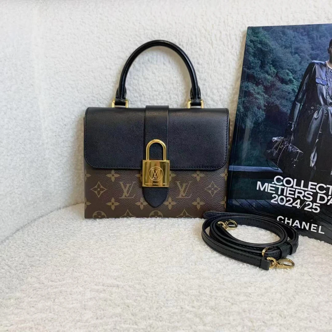 99新 LouisVuitton/路易威登 十一壹臻/locky bb锁头包92959146