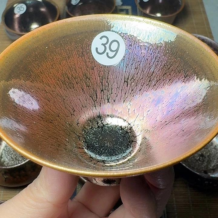 茶盏39 坚记茶盏摆件