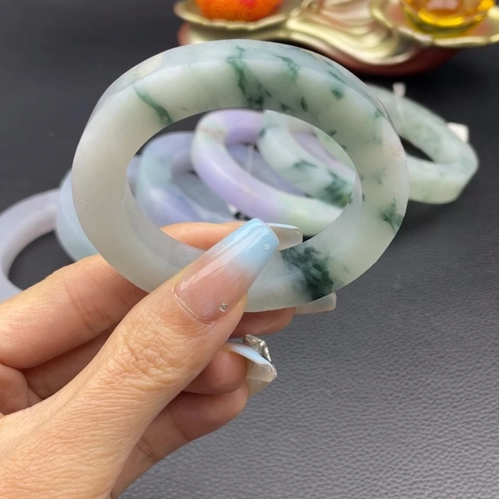 定制翡翠翡翠手镯定制未镶嵌陈**云