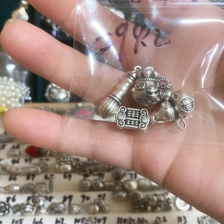 吊坠足银足银999配件