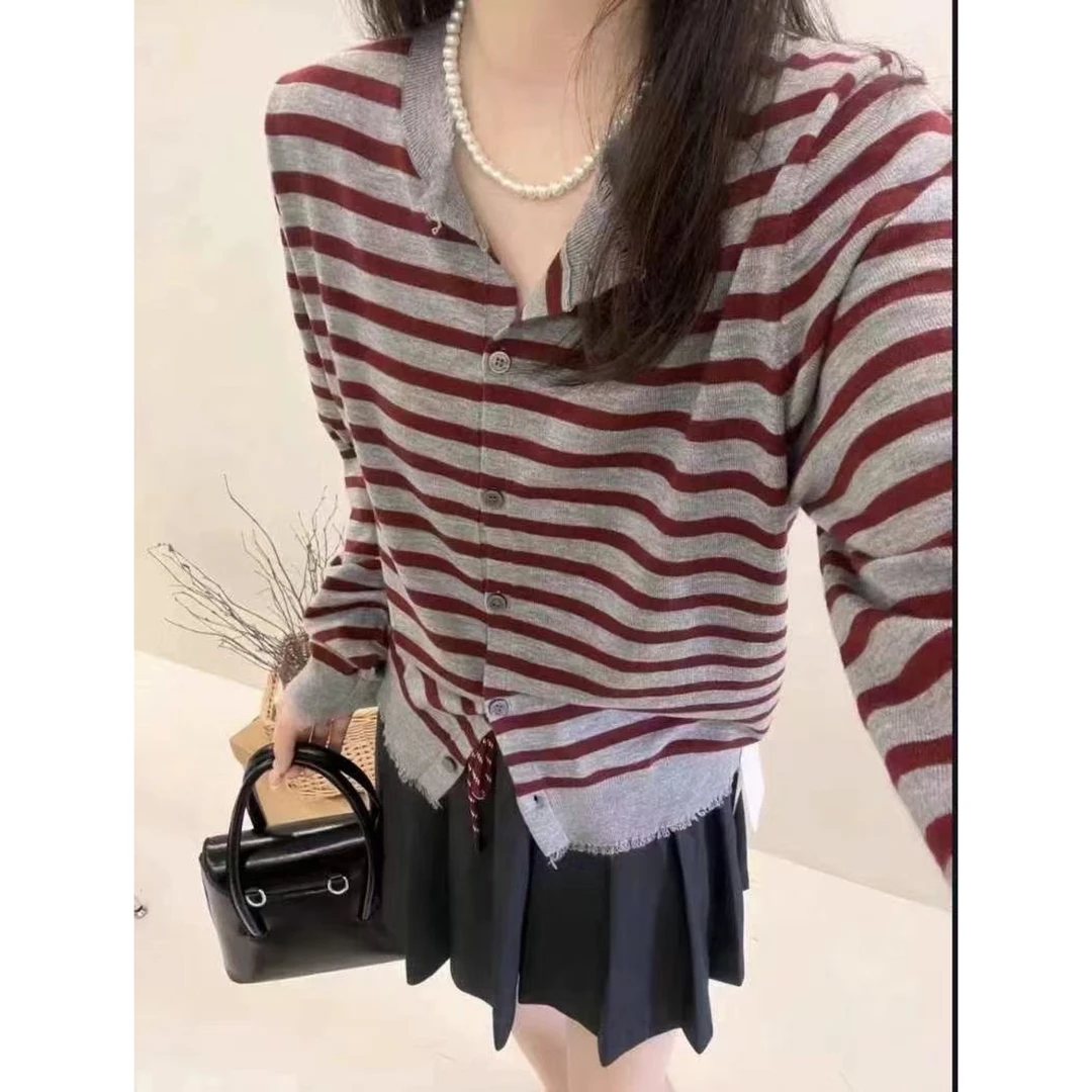 10740（部分无水洗唛，介意慎拍）SANFAN新款针织衫