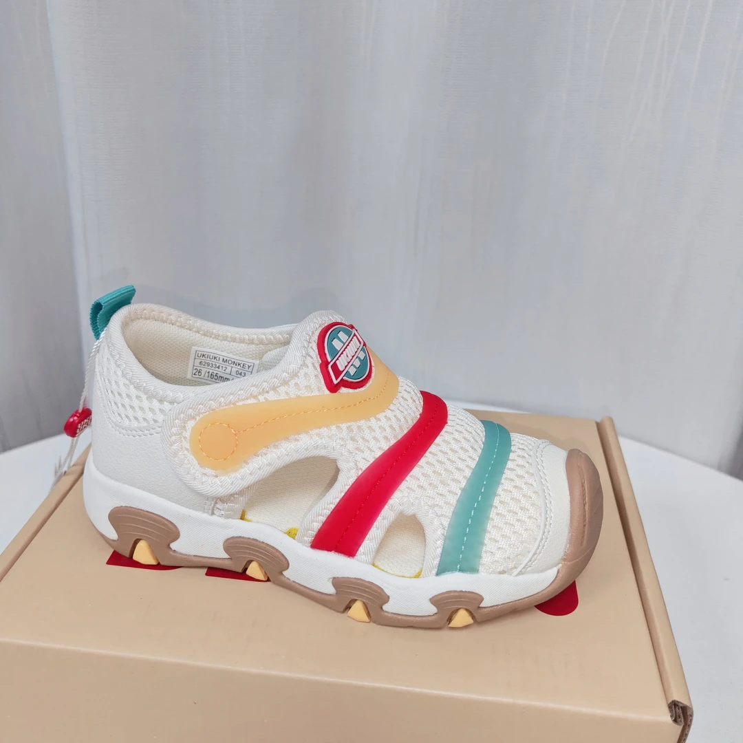 U家毛毛虫凉鞋童鞋机能鞋品牌正品时尚百搭款式儿童宝宝男女童时