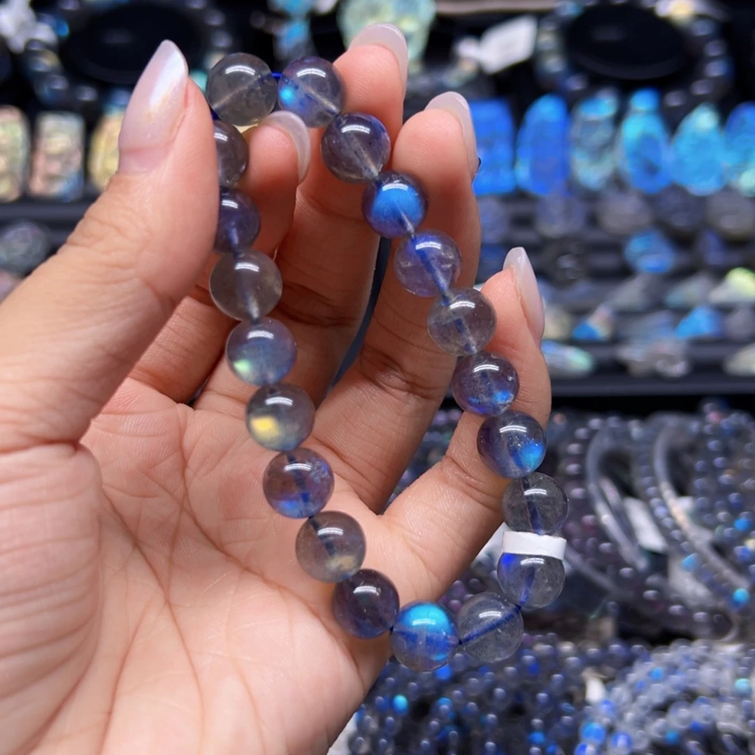 未镶嵌手串长石9.7m左右