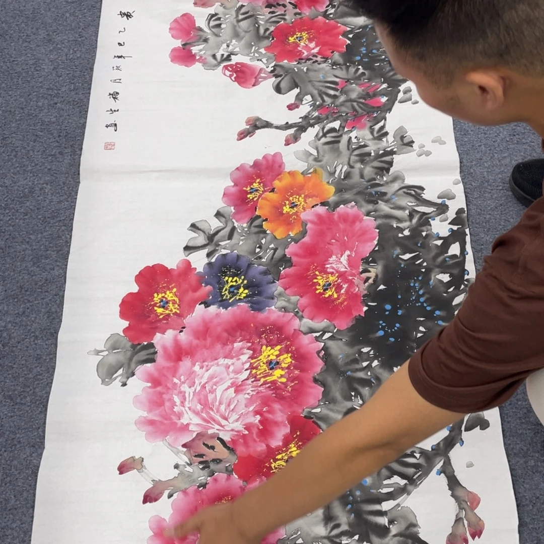 国画手绘国画欣赏一下