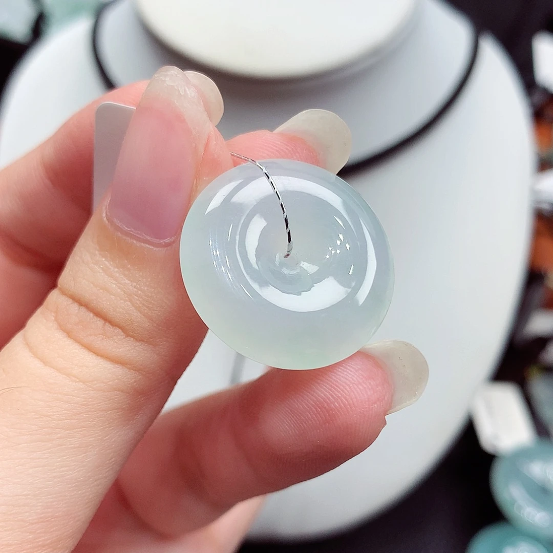 翡翠未镶嵌颈饰翡翠7，23/6