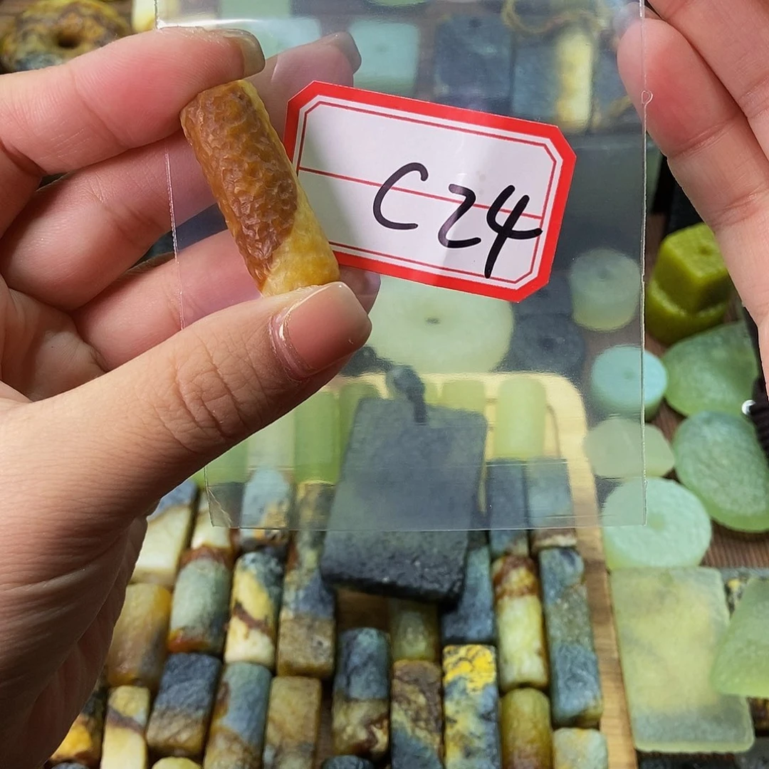 蛇纹石玉未镶嵌挂件1***0