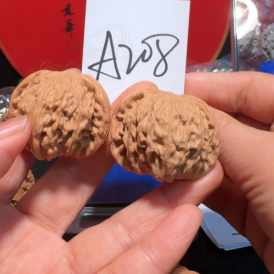 文玩核桃把件磨盘41