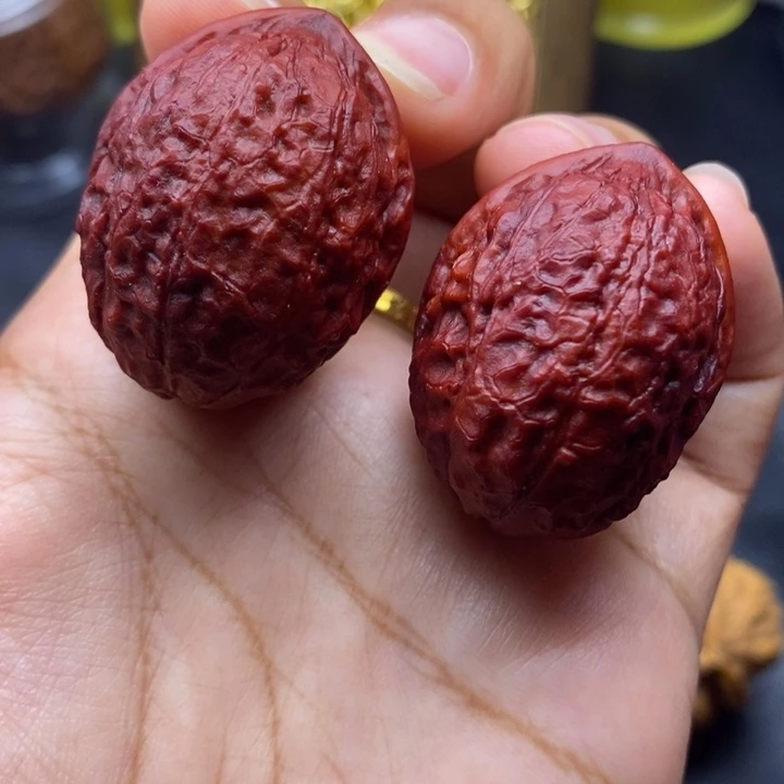 文玩核桃把件36尺蟒纹龙蛋