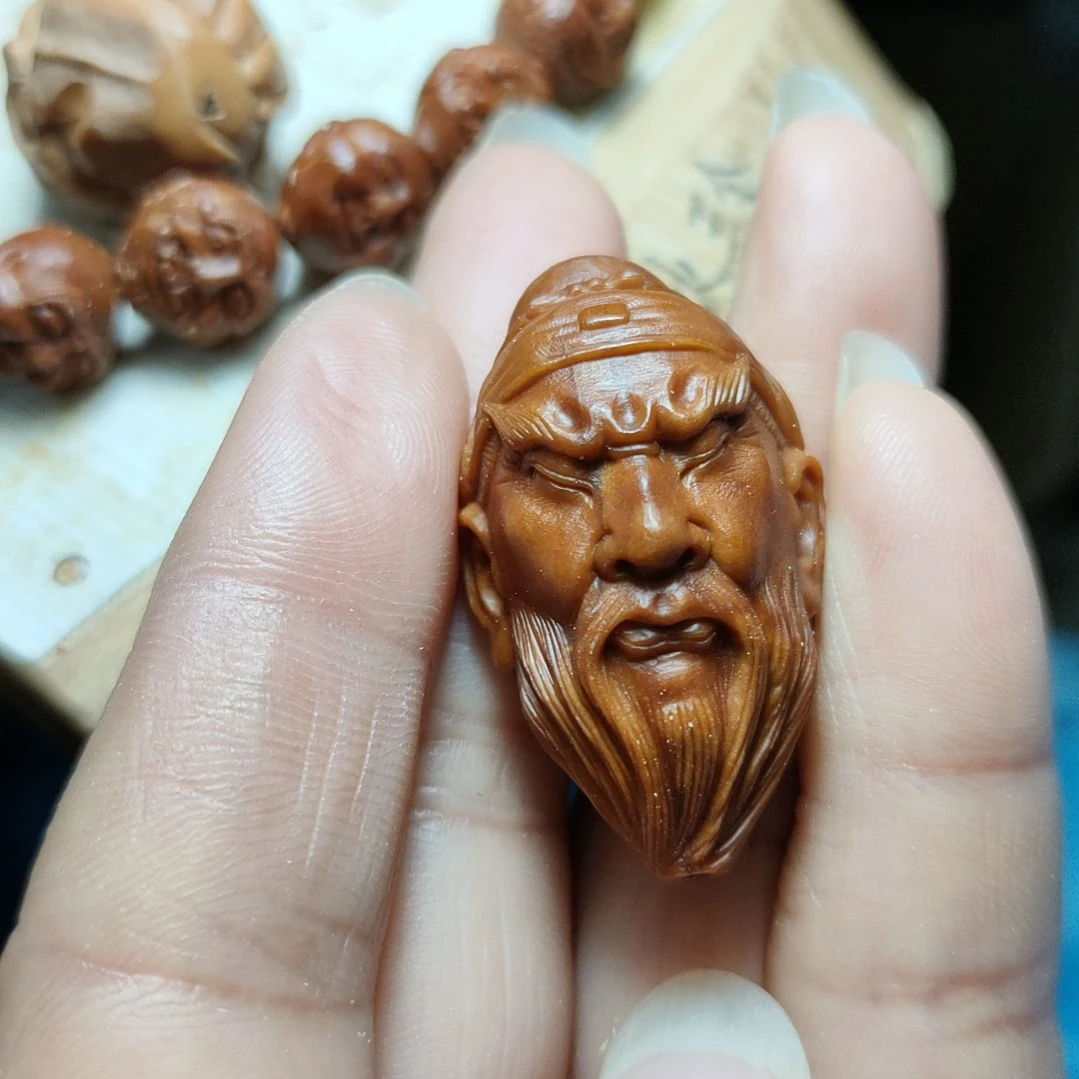 沈***帥橄榄核手串/手链关公单颗