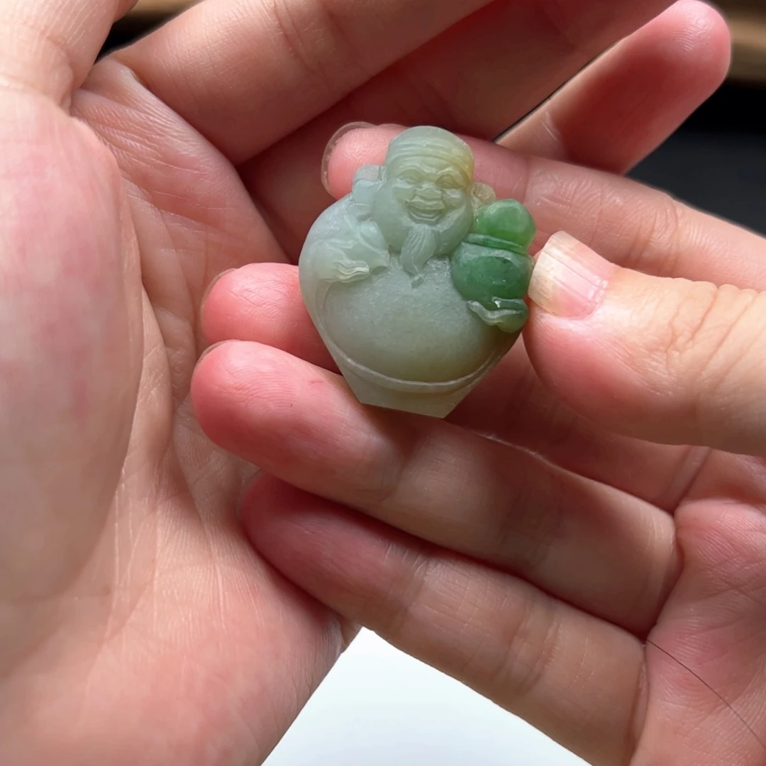 定制翡翠未镶嵌禄星