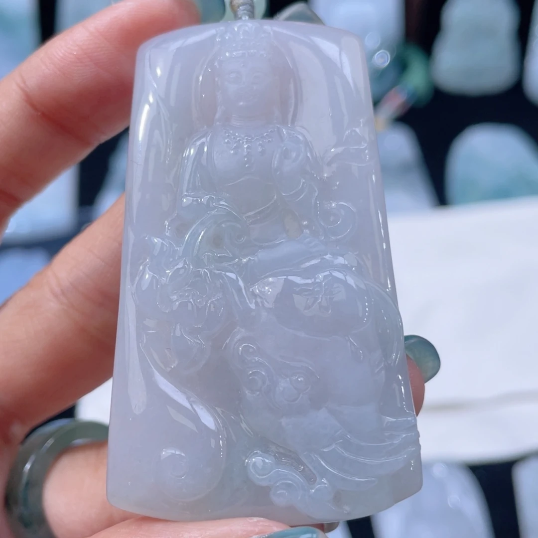 @***@颈饰未镶嵌翡翠普贤