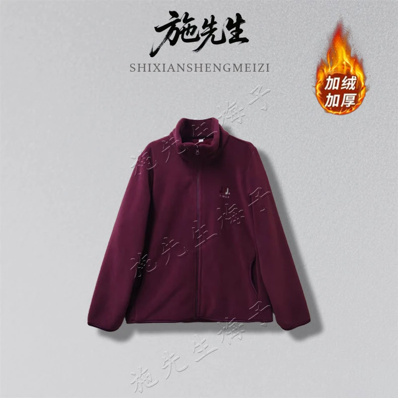 S冬季新款立领加绒短外套气质时尚显瘦遮肉妈妈装8132-3