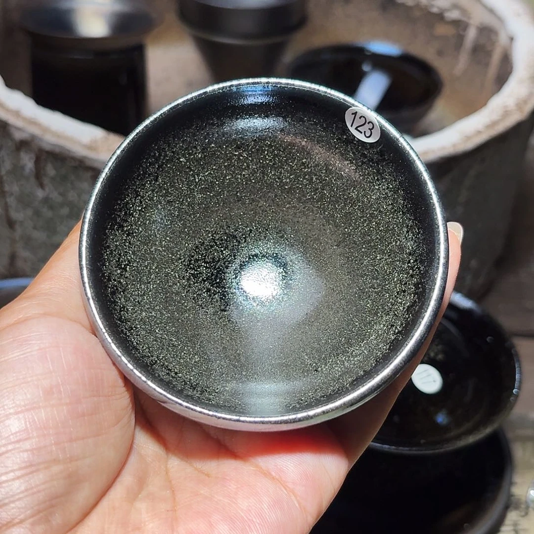 茶盏义兴龙窑建盏123
