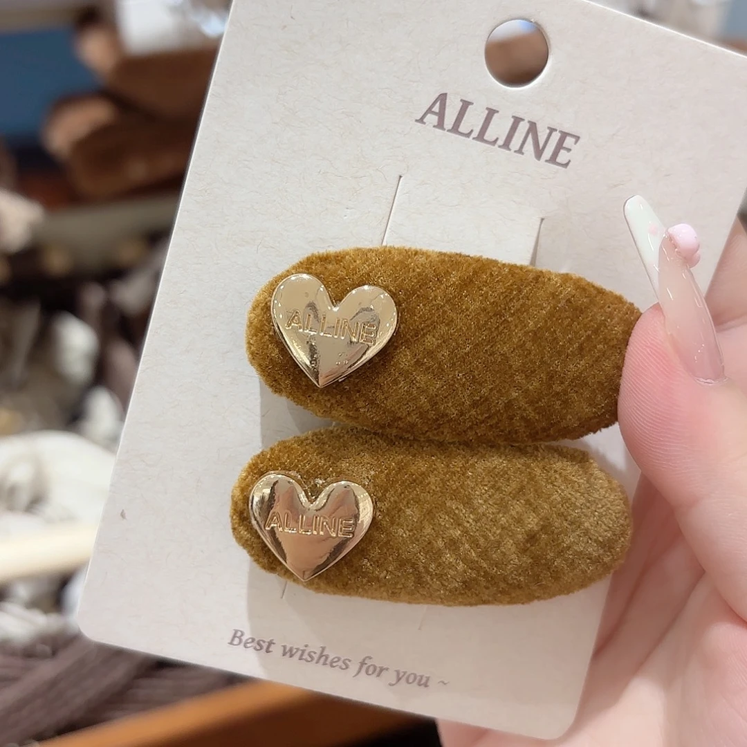 皮质铁合金发饰发夹