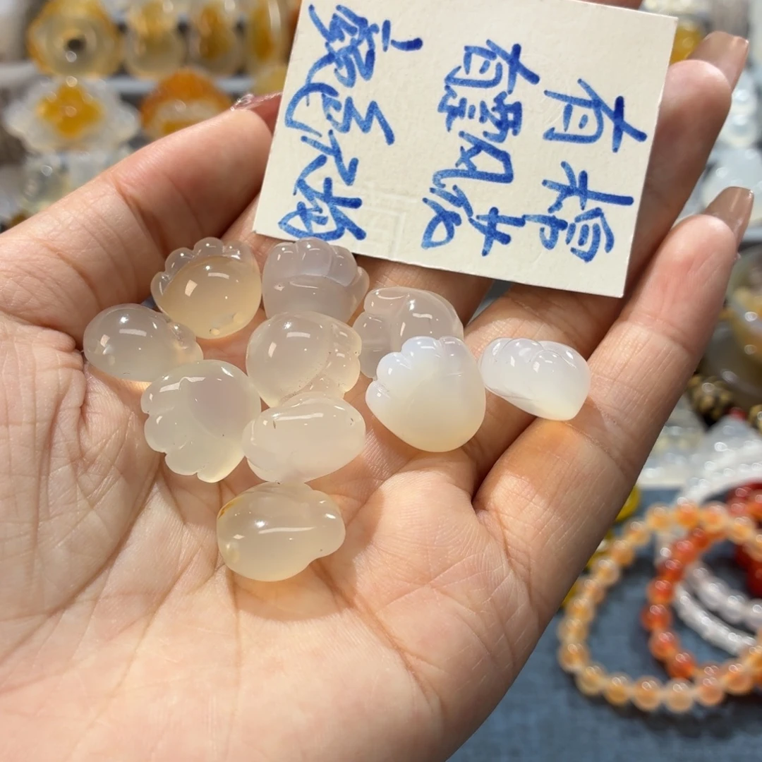 玛瑙/玉髓未镶嵌吊坠(不含链)