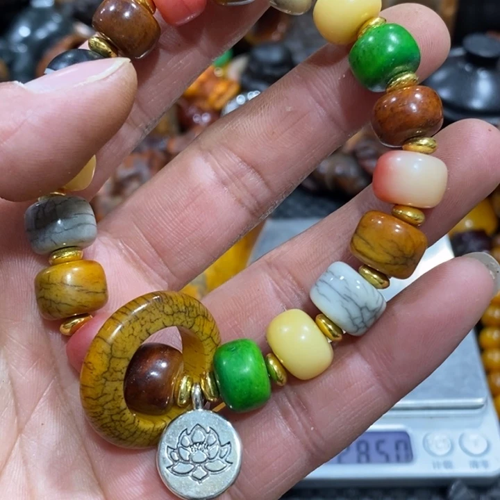 滴血莲花菩提吊坠